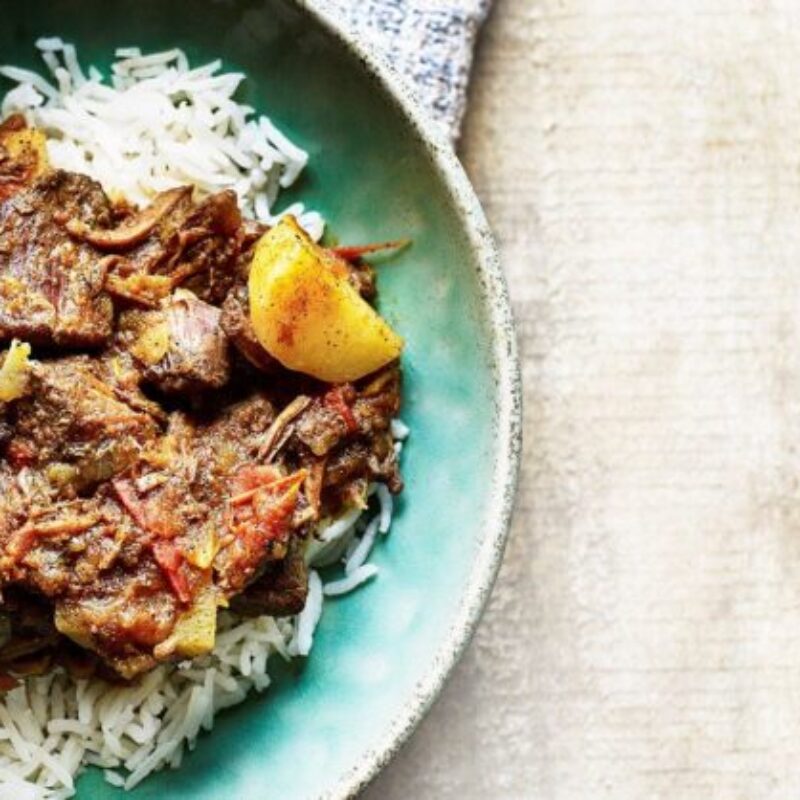 curry de capră jamaican