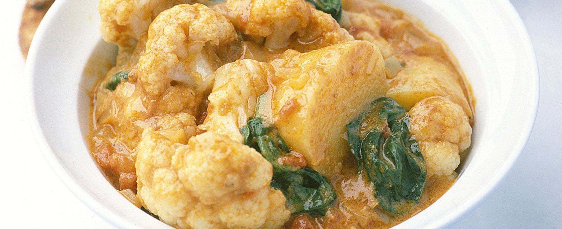 Rețetă vegană de curry de conopidă